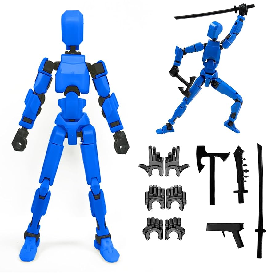 Amazon.com: Dumwick Titan 13 Action Figure, Lucky Robot 13